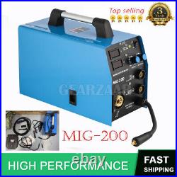 200A Weld Aluminum MIG Welder MIG TIG MMA Stick Gas/Gasless IGBT Welding Machine