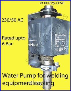 230/50 AC water pump used to cool welding torch equipment et3009 CEME. UK
