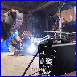 240V MIG Welder Gasless Flux Core Welding Equipment No Gas with Mask Repair Work