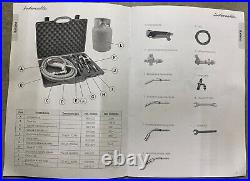 Intercable 80010 Burner kit with piezoelectric ignition /welding/heat shrinking