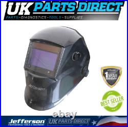 Jefferson Carbon Fibre Style Automatic Darkening Welding & Grinding Helmet