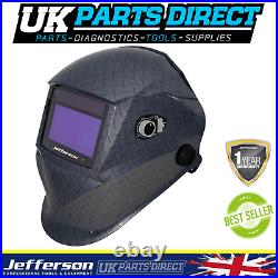 Jefferson Tread Plate Style Automatic Darkening Welding Helmet