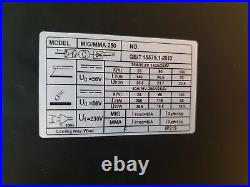 Mma 250a Arc And Mig Inverter Welder, Digital Display + Accessories
