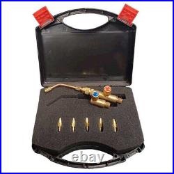Model O Lead Burning Kit Brazing Jewellers Gas Torch c/w Case and Type O Tips