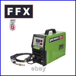 SIP 05735 WELDMATE PRO 200A MIG/ARC/TIG Pulse Synergic Welder