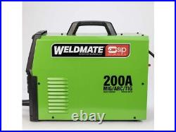 SIP 05735 WELDMATE PRO 200A MIG/ARC/TIG Pulse Synergic Welder