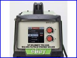 SIP 05735 WELDMATE PRO 200A MIG/ARC/TIG Pulse Synergic Welder