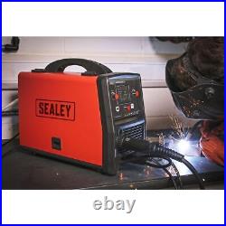 Sealey INVMIG200LCD Inverter Welder MIG, TIG & MMA 200Amp with LCD Screen