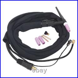 Sealey Inverter TIG Welding Torch 25mmï with Push-Button TIG12S