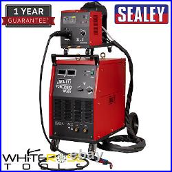 Sealey MIG Welder Professional 350A 415V 3ph Binzel Euro Torch Portable Wire