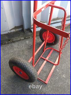 Sealey ST28P Welding Bottle Trolley with Pneumatic Tyres