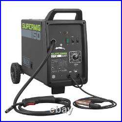 Sealey SUPERMIG150 Professional MIG Welder 150Amp Gas Welding 230V