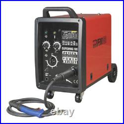 Sealey SUPERMIG180 Professional MIG Welder 180 Amp 230V With Binzel Euro Torch