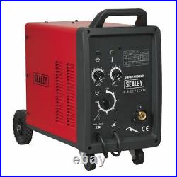 Sealey SUPERMIG200 Professional MIG Welder 200Amp 230V with Binzel Euro Torch