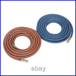 WH10 Sealey Welding Hose Set Oxyacetylene EN 559 10mtr Oxyacetylene