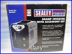 Welding Sealey Inverter 80amp 230v With Accessory Kit Mwe80c
